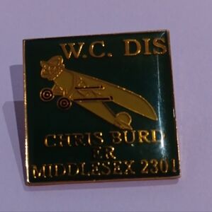 Middlesex W.C. Dis Elks 2301 Chris Burd Er Lapel Pin
